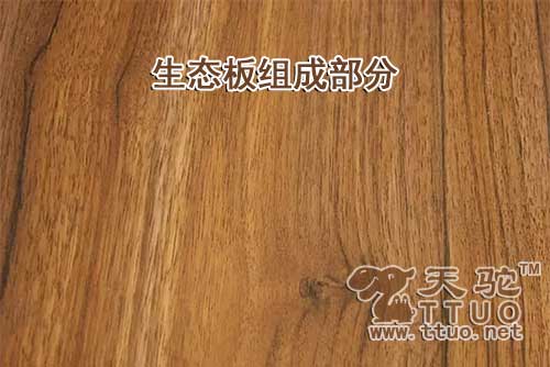 生态板组成部分